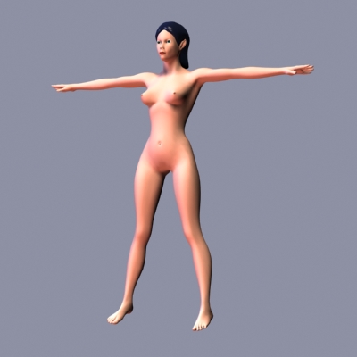 Elfin babe 3d model - click to buy