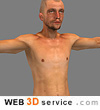 male body 3D model